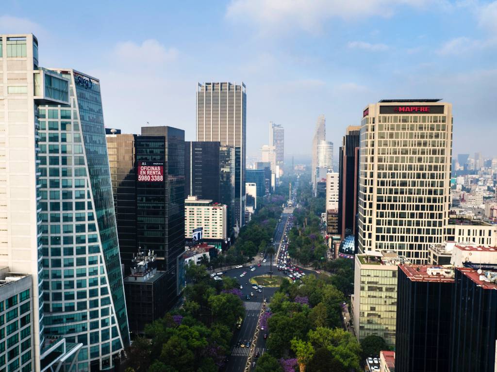 Avenida Paseo de la Reforma, Mexico City.